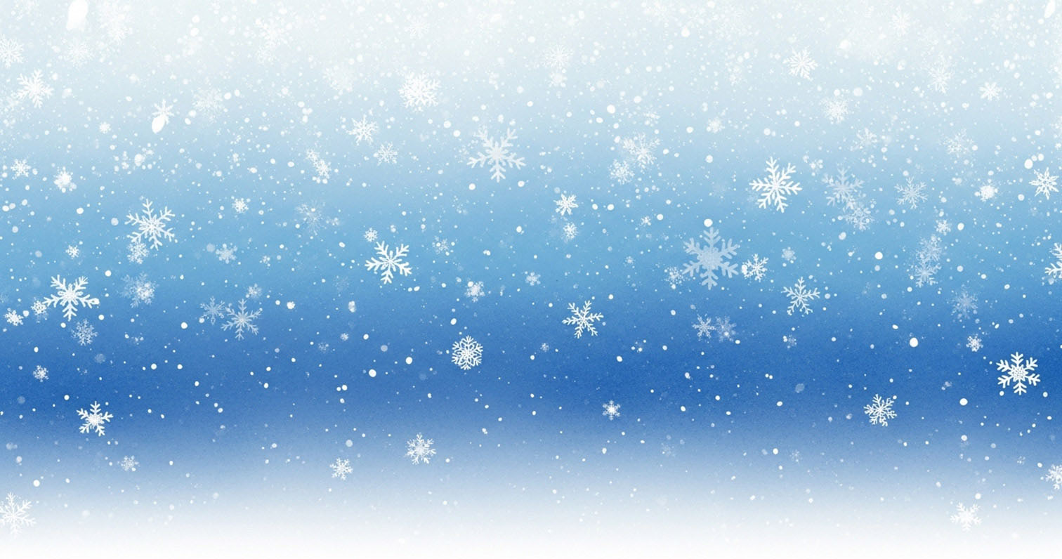 Background Image Option: Snowflakes Sky