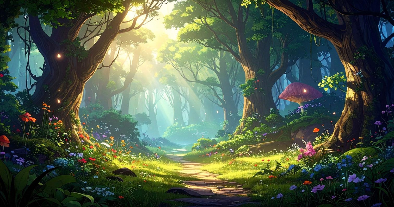 Background Image Option: Enchanted Forest